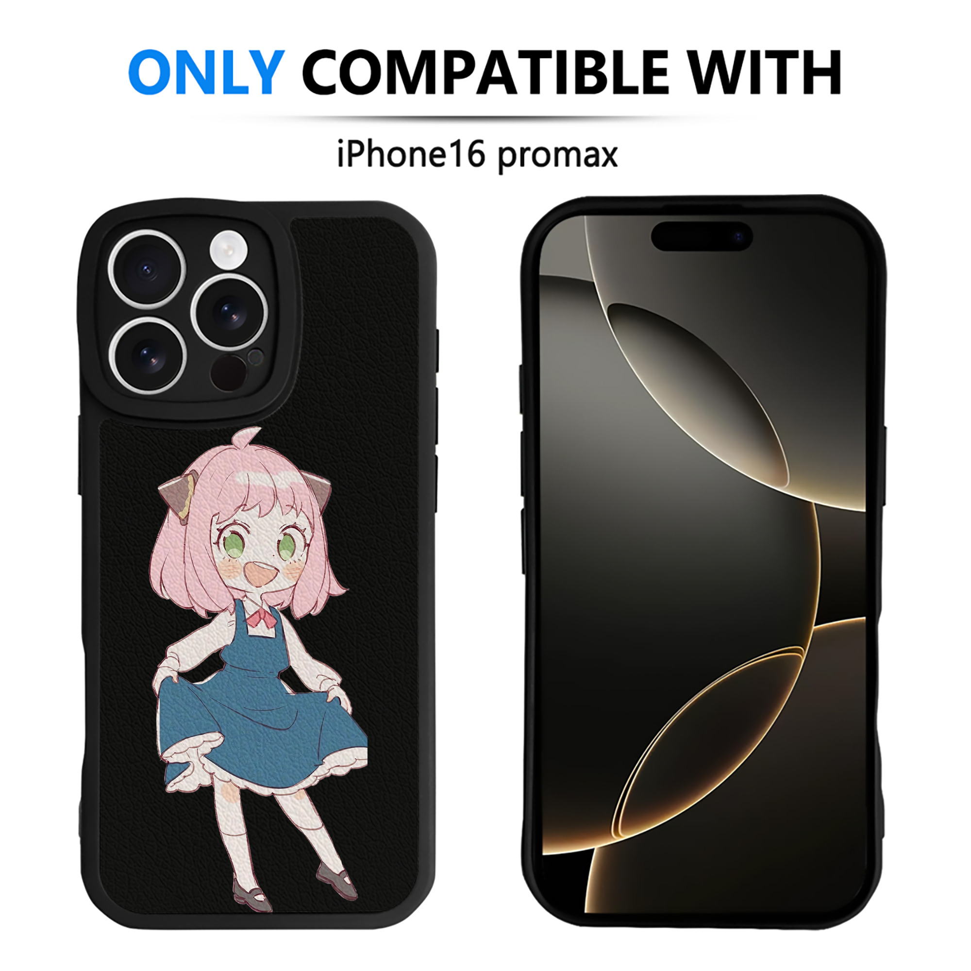 （画像用） SPY×FAMILY间谍家家酒 【iPhone 16シリーズ対応】シリコンスマホケース（レザー調） 材質：シリコン